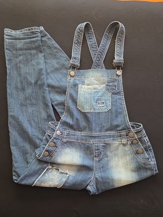 Rue21 Denim - Rue21 Blue Denim Women's Overalls Jeans Size 3/4 Pre-Owned GC
